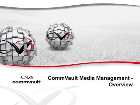 CommVault Architecture