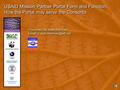 USAID Mission Partner Portal Form and Function: How the Portal may serve the Consortia Presented by Jean Brennan