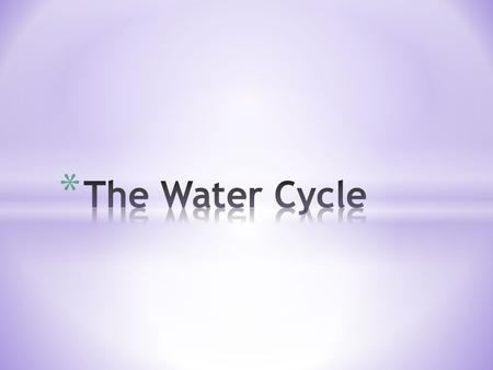 * Evaporation is when the sun heats the water in rivers, lakes, or oceans and turns it into vapor or steam. The water vapor or steam leaves the rest of.