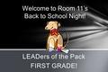 LEADers of the Pack FIRST GRADE!. 1. Teaching Experience 2. Background/Family 3. Education Introduction.