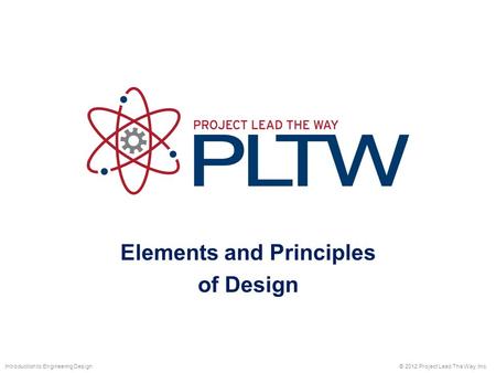 Elements and Principles