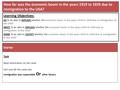 How far was the economic boom in the years 1919 to 1929 due to immigration to the USA? Learning Objectives: All To be able to EXPLAIN whether the economic.