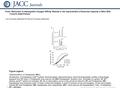 Date of download: 6/27/2016 Copyright © The American College of Cardiology. All rights reserved. From: Reduction in Hemoglobin–Oxygen Affinity Results.