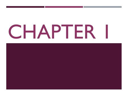 INTRODUCING GOVERNMENT IN AMERICA CHAPTER 1. WHAT IS THE PURPOSE OF GOVERNMENT ???? To Bring Order to Chaos To Lead People To Protect Rights To Interpret.