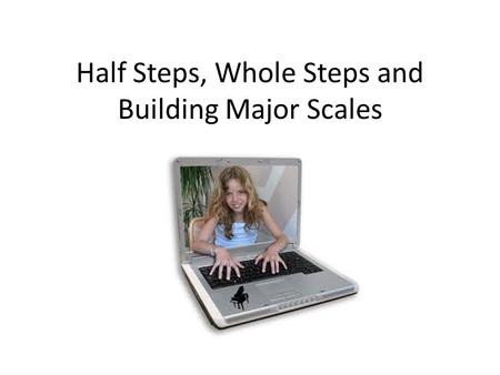 Half Steps, Whole Steps and Building Major Scales.