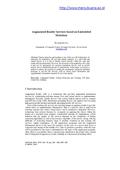 Augmented Reality Services based on Embedded Metadata Byoung-Dai Lee Department of Computer Science, Kyonggi University, Suwon, Korea Abstract.