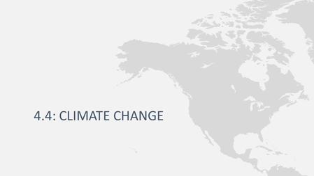 4.4: CLIMATE CHANGE. Carbon dioxide and water vapour are the most significant greenhouse gases. Other gases including methane and nitrogen oxides have.