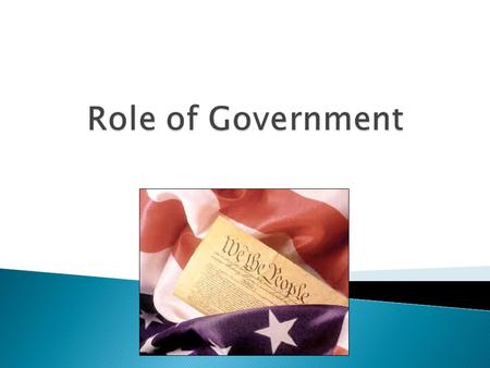  I can define the concepts of American Democracy  I can describe the differences between state and federal governments  I can chart and explain the.