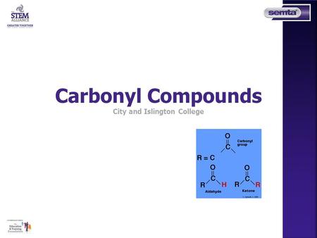 Carbonyl Compounds City and Islington College