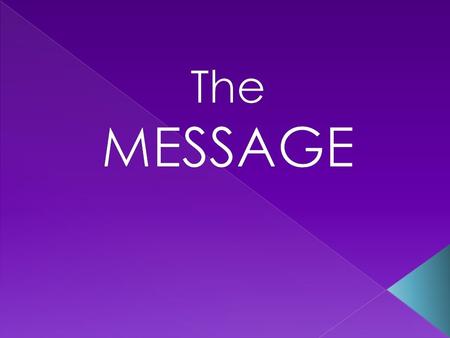 There are many voices in the world and many and different messages. For man to be saved, it is necessary that we hear the message from God. This message.