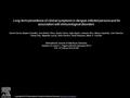 Long-term persistence of clinical symptoms in dengue-infected persons and its association with immunological disorders Gissel García, Narjara González,