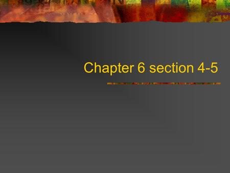 Chapter 6 section 4-5. War in the old northwest The Miami, Delaware, Shawnee and other native Americans came together to fight American expansion the.