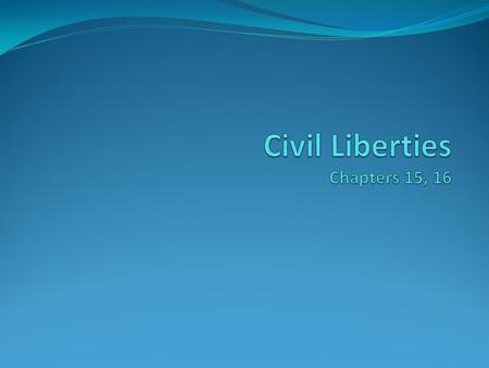 1 st Amendment: Freedom of Expression “Congress shall make no law.