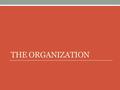 THE ORGANIZATION. The groups involved 1. INFN 1. Firenze 2. Catania/Messina 3. Pavia 4. Pisa 5. Trieste/Udine 6. Milano Bicocca 2. External institutions.