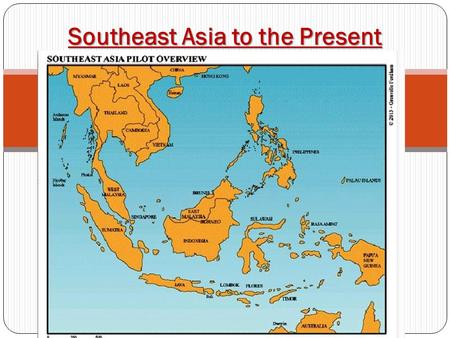 Southeast Asia to the Present. Wealth vs. Poverty Thailand and Malaysia have prospered because of trade. Myanmar has remained one of the world’s poorest.