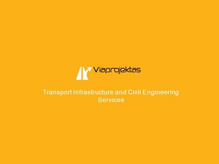 Transport Infrastructure and Civil Engineering Services.