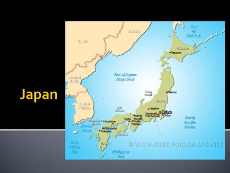  Chinese knew about Japan before 100  Japanese adopted Chinese writing  Japanese adopted Buddhism from the Chinese in 552  Started with the people.