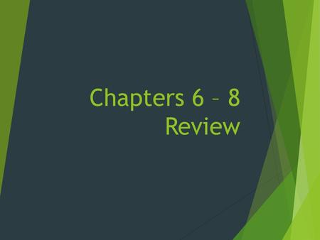 Chapters 6 – 8 Review. French and Indian War  1754: Albany Plan of Union  1754 – 1763: 7 Years War  1763: 4 HUGE EVENTS!  End of French and Indian.