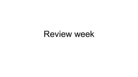 Review week. Day 4 review options 1. warm up: kahoot with final exam questions 10 2. go over part of review sheet (atmosphere info) 3. four corners game.