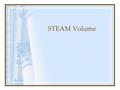 STEAM Volume. Directions: Choose a famous building. Research the volume of that building. Create a rectangular prism and give dimensions that equal the.