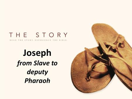 Joseph from Slave to deputy Pharaoh. Has life gone how you hoped?