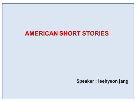 Period : 1842~1914 Country : USA Language : English Genre(s) : short story Published in : Tales of Soldiers and Civilians Publication date : 1890.