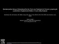 Bendamustine Versus Chlorambucil for the First-Line Treatment of Chronic Lymphocytic Leukemia in England and Wales: A Cost-Utility Analysis Beth Woods,