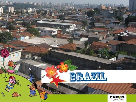 Brazil is the largest country in South America and the fifth largest country in the world! It has a long coastal border with the Atlantic Ocean and borders.