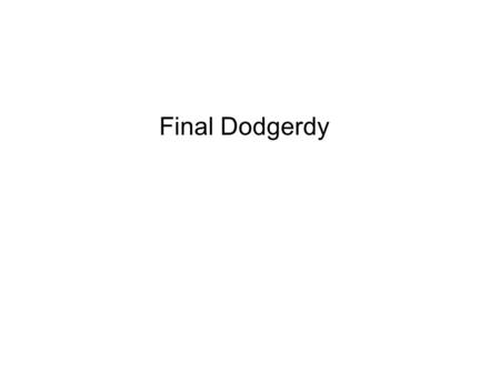 Final Dodgerdy. Round 1: The Basics 1.What are the four factors of production Human Resources, Natural Resources, Capital Resources, entrepreneurship.