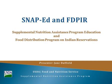  The Supplemental Nutrition Assistance Program (SNAP) is the largest program in America’s hunger safety net.  SNAP-Ed is the nutrition education and.