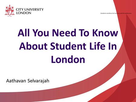 All You Need To Know About Student Life In London Aathavan Selvarajah.