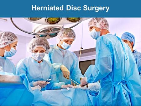 Herniated Disc Surgery. Anatomy A herniated disc most often occurs in the lumbar region (low back). This is because the lumbar spine carries most of the.