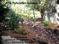 The Hofstatter Garden… …an outstanding example of rainwater harvesting.