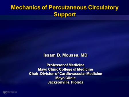 Conflict of Interest Baxter Research Grant Medtronic Research Grant