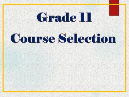 Provincial Exams  Make sure you are not late for your exam  Exams count for 20% of your overall mark in a subject  Exams are also possibly used to.