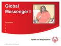 Florida 1 | Athlete Leadership - Global Messenger I Global Messenger I Presenters: 1 2 3.