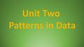 Think About This Situation In this lesson, you will learn how: To make graphical displays of data To interpret the displays of data To have discussions.