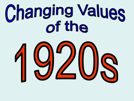 Massive Economic Growth More people used installment plans (buying on credit) which allowed them to pay a small amount each month.