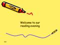 Welcome to our reading evening AW. Outline of evening How children learn to read – tuning into sounds to reading fluently What we do in school Activities.