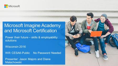 Microsoft Imagine Academy and Microsoft Certification