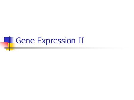 Gene Expression II. Translation Overview Conversion of triplet code into polypeptide Takes place at ribosome in cytoplasm Involves all 3 types of RNA.