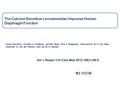 The Calcium Sensitizer Levosimendan Improves Human Diaphragm Function Jonne Doorduin, Christer A. Sinderby, Jennifer Beck, Dick F. Stegeman, Hieronymus.