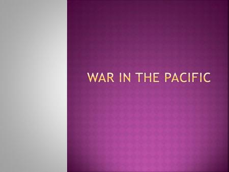  The attack on Pearl Harbor was a success for the Japanese  U.S. dealt with damage to sea power  Focused energy and resources on Europe and defeating.