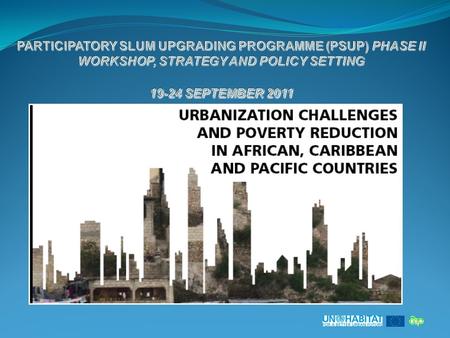 PSUP OVERVIEW Programme time-frame - February 2008 - December 2011 Total programme budget:  Euros 5,464,000 for 30 ACP countries  4,000,000 (EC - Intra.