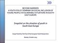 » State statistical offices – harmonisation with the European methodology (Eurostat) » Shell youth survey: Albania, Bosnia and Herzegovina, Croatia, Kosovo,