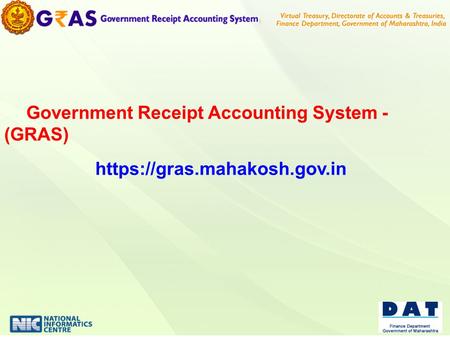 Government Receipt Accounting System - (GRAS)