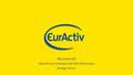 #EurActory40 Identify and Interact with the Influencers Energy Union.