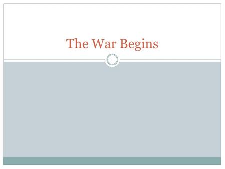 The War Begins. Alliances and Agreements Stalin and Hitler nonaggression pact: 1939 1939: Germany attacked Poland, Russia “Blitzkreig”: lightning war,