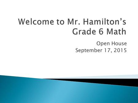 Open House September 17, 2015.  SJFC -Elementary Education and Special Education  Currently working on my MA in Teaching Foundations at Fairfield University.