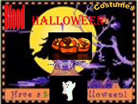 Halloween By: Jerry Stieg. The History Halloween originated in Pagan Ireland as the festival of Samhain (pronounced sow-in), and becoming All Hallow’s.